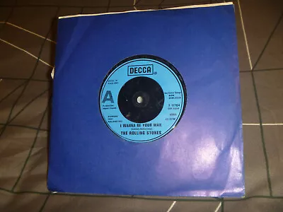 The Rolling Stones UK Release  1982 Decca Blue MONO. 7  Vinyl • $120