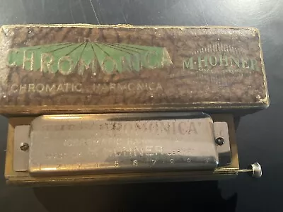 Vintage HOHNER Chromatic Harmonica The Chromonica 260-C M.Hohner Made In Germany • $12