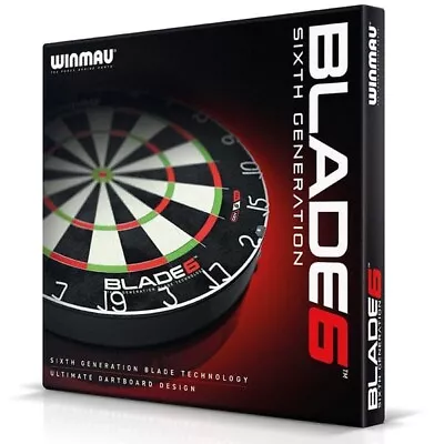 New Winmau Blade 6 Dartboard Free Delivery Professional Thin Wires • £78.95