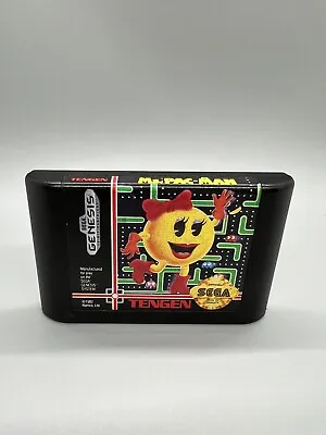 Ms. Pac-Man (Sega Genesis 1991) Authentic - Tested - Working • $7.99