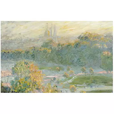 Trademark Fine Art  The Tuileries  Canvas Art By Claude Monet • $38