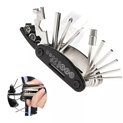 $20.56 • Buy Accessories Combine Motorcycle Bike Repair Tool Allen Key Hex Socket Wrench Kits