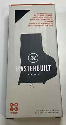 Masterbuilt 41   Propane & Pellet Smoker Cover MB20080419 Black NEW • $19.99