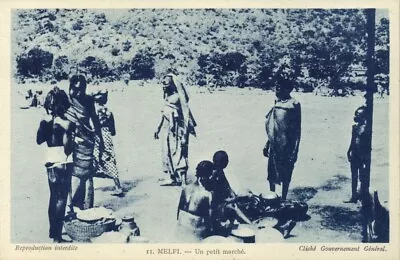 Chad Tchad MELFI Native Market (1920s) Postcard • $14.99