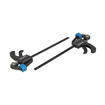 Silverline Mini Quick Clamps 2pcs - 150mm • £7