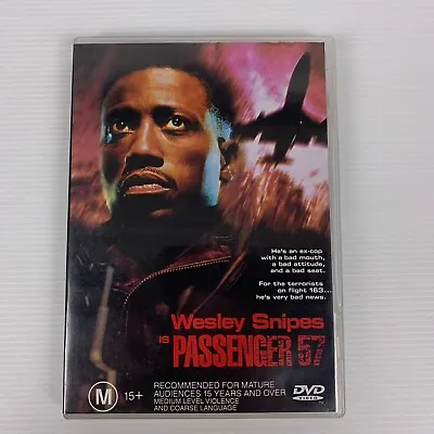 Passenger 57 (DVD 1992) Wesley Snipes Bruce Payne Region 4 • £4.18