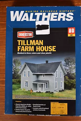 Walthers Cornerstone HO Tillman Farmhouse Building Kit • £28