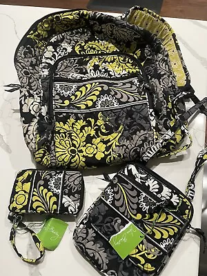 Vera Bradley Baroque Backpack With Wristlets • $25