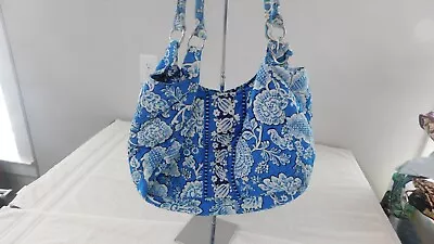 Vera Bradley Large Magnetic Tote Blue Lagoon GUC • $6.99