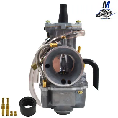 New Carburetor & Intake For Yamaha YZ80 YZ85 Flat Slide Manifold Needle Jet USA • $20.05