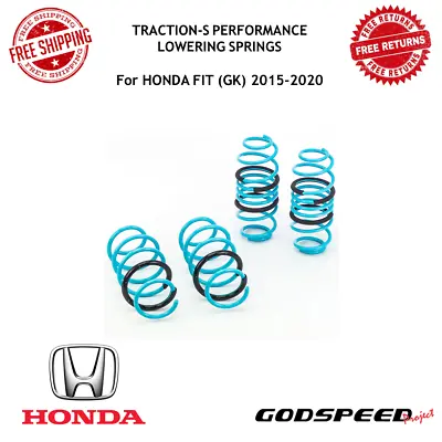 Godspeed Traction-S Performance Lowering Springs For 2015-20 Honda Fit (GK) • $162