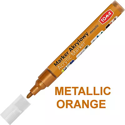 Acrylic Paint Marker Pens Permanent For Stone Leather Fabric Plastic 22 Colours • £3.49