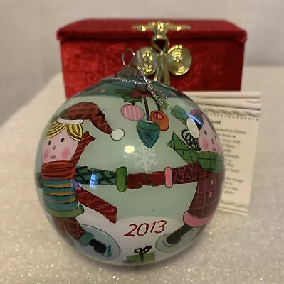 $12.57 • Buy Li Bien Pier 1 Christmas Ornament Children Around The World Ice Skating 2013 EUC