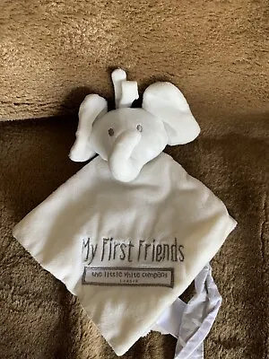 My First Friends Little White Company Baby Fabric Book Elephant • £10