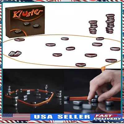 🔥Magnetic Chess Game Magnet Board Game Fun Table Top Magnet Game For Kids Gifts • $17.99