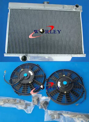 For HOLDEN EH/EJ PREMIER V8 SWAP MT 1962-1965 63 Aluminum Radiator +Fans • $205