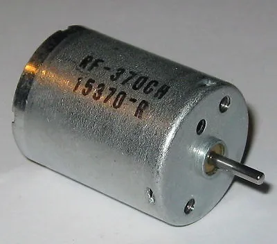 RF-370 Air Pump Motor - 3 To 12 VDC - 5600 RPM - 12 V - RF-370CH-15370 • $6.95