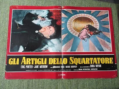 Hammer Horror   Hands Of The Ripper  Rare 8 Italian Film Fotobusta 1971 • £60