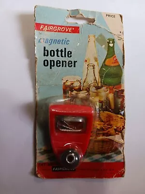 Vintage Fairgrove Magnetic Bottle Opener And Hardware Original Packaging  • $17.90