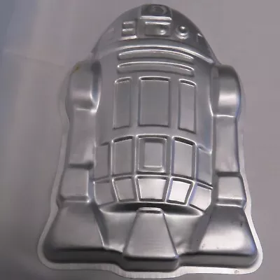 Vintage 1980 Star Wars R2-D2 14  Cake Pan Mold Wilton 502-1425 Retired Baking • $19.99