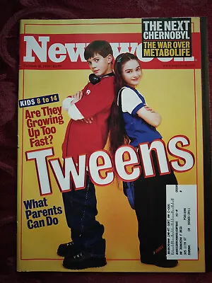  NEWSWEEK October 18 1999 TWEENS Al Gore George W. Bush Metabolife • $12.80