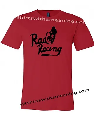 Rad Racing Movie T Shirt 1980s Bmx Bicycle Hell Track Cru Unisex Shirt XS-4XL  • $16.99