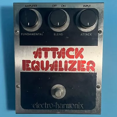 1980 Electro Harmonix Attack Equalizer Vintage Effect Pedal! • $199.99