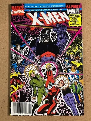 $44 • Buy X-Men Annual # 14 (1990 Copper Key)  1st Cameo Appearance Of Gambit VF+
