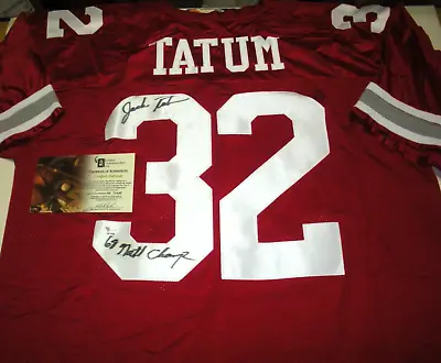 Jack Tatum Ohio State Buckeyes Gai/coa Signed Official Licensed Russell Jersey • $750