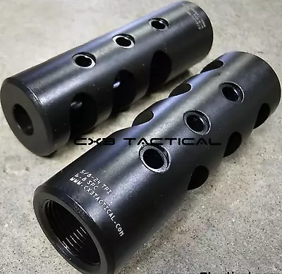 6.8 SPC Muzzle Brake Compensator 5/8-24 TPI Crush Washer 5/8x24 Black Comp • $31.99