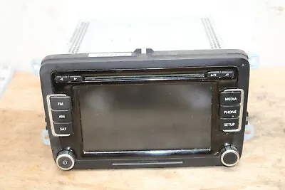 VW 2012 Jetta - Radio Touchscreen Display SAT XM CD Player 1K0035180AF OEM • $139.99