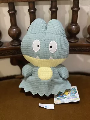 Munchlax Pokemon Banpresto Japan 2005 UFO Japan 6” Waffle Plush Snorlax Pokedoll • $16.90