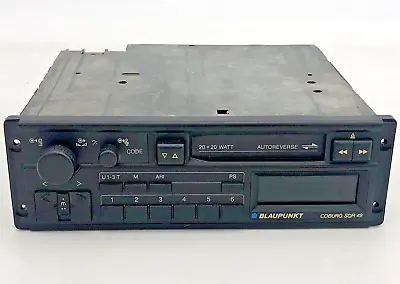 $80.96 • Buy Blaupunkt Coburg SQR 49 Vintage Car Radio Stereo Cassette Tape Player