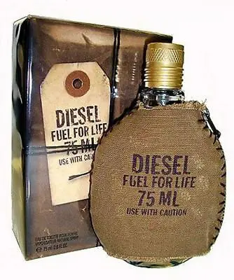 Diesel Fuel For Life For MEN Cologne 2.5 Oz Edt Spray NEW IN BOX • $29.74