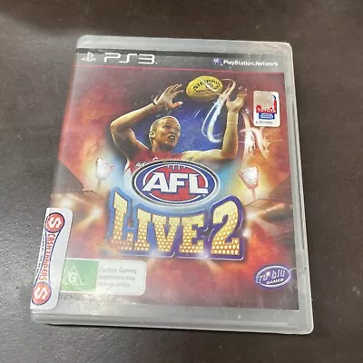 AFL Live 2 - PS3 / Playstation 3 Game • $14.88