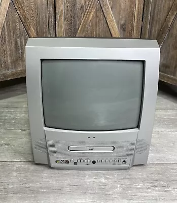 Magnavox MSD513E 13  CRT TV & DVD Combo Retro Gaming Television - Works GREAT! • $85