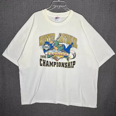 Hanes Tshirt Men's 3XL White Vintage 1998 Baseball Nationals Florida  • $19.99