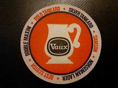 Vaux Beer Mat Uk Cat No 96. 1971. Sunderland. • £2.50