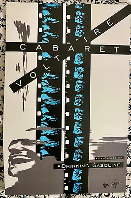 Cabaret Voltaire - Drinking Gasoline - 11x17 Poster Print • $20