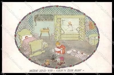 Illustratori Artist Signed Mela Koehler Children M.M Vienne 1144 Pc ZG7419 • $18