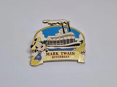 Disney Pin Badge - Mark Twain Riverboat Official Pin Trading 2008 • $25.56