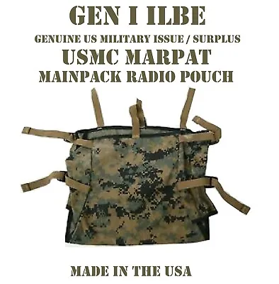 Usmc Gen I Woodland Digital Marpat Digi Radio Pouch Ilbe Main Pack Rucksack Vgc • $9.95