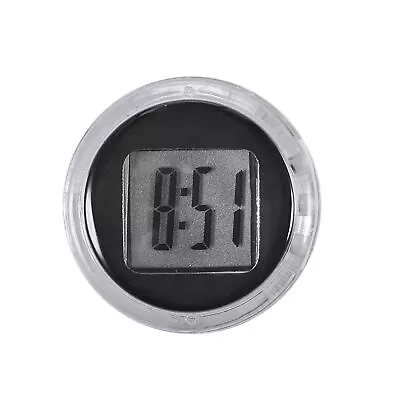 Mini Motorcycle Clock Stick-on Waterproof Electronic Watch Car Digital Clock • $8.45
