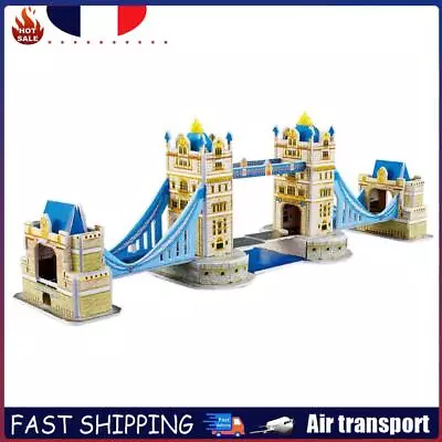 Paper London Bridge Model Puzzle 3D DIY Jigsaw Children Educational Toys FR • £4.84