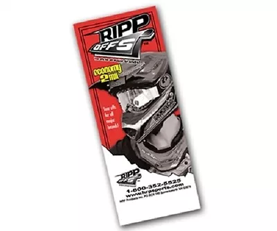 RippOffs Brand Tearoffs Tear Offs  Oakley Crowbar Goggles 2mil 20/pk • $6.99