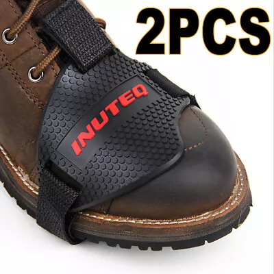 2X Motorcycle Shift Shoe Boot Protector Covers Guard Protective Gear Shifter Pad • $10.98