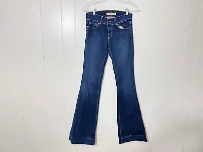 J Brand LOVESTORY   Blue Low Rise Wide Leg Jeans Size 26 • $34.98