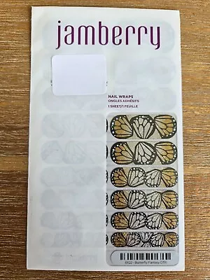 Jamberry Nail Wraps * Butterfly Fantasy * FULL SHEET • $12
