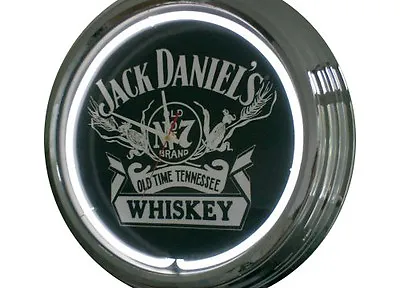 N-0202 Jack Daniel´S - Decor Neon Watch Clock Wall Clock Neon Clock Workshop • £122.40