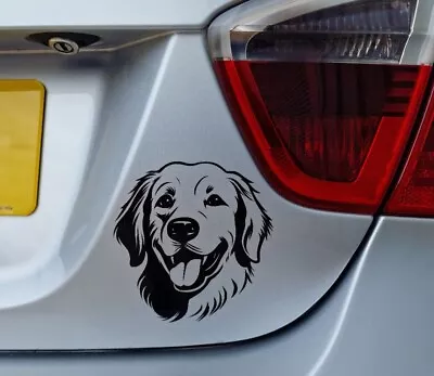 GOLDEN RETRIEVER Car Sticker  Gun Dog Window Sign Bumper Decal Laptop Home  • £2.29